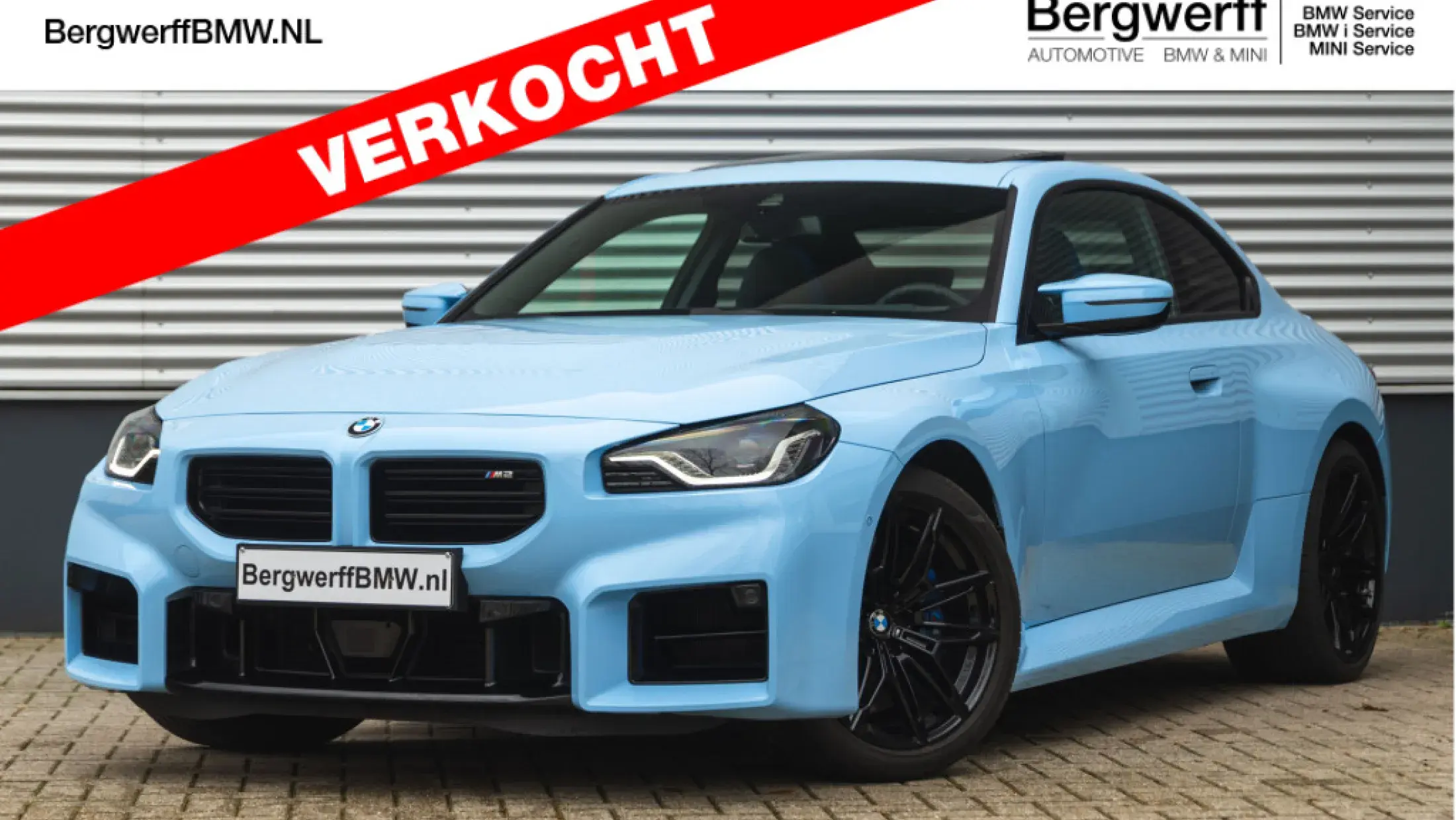 BMW M2 G87 Coupé Zandvoort Blauw metallic