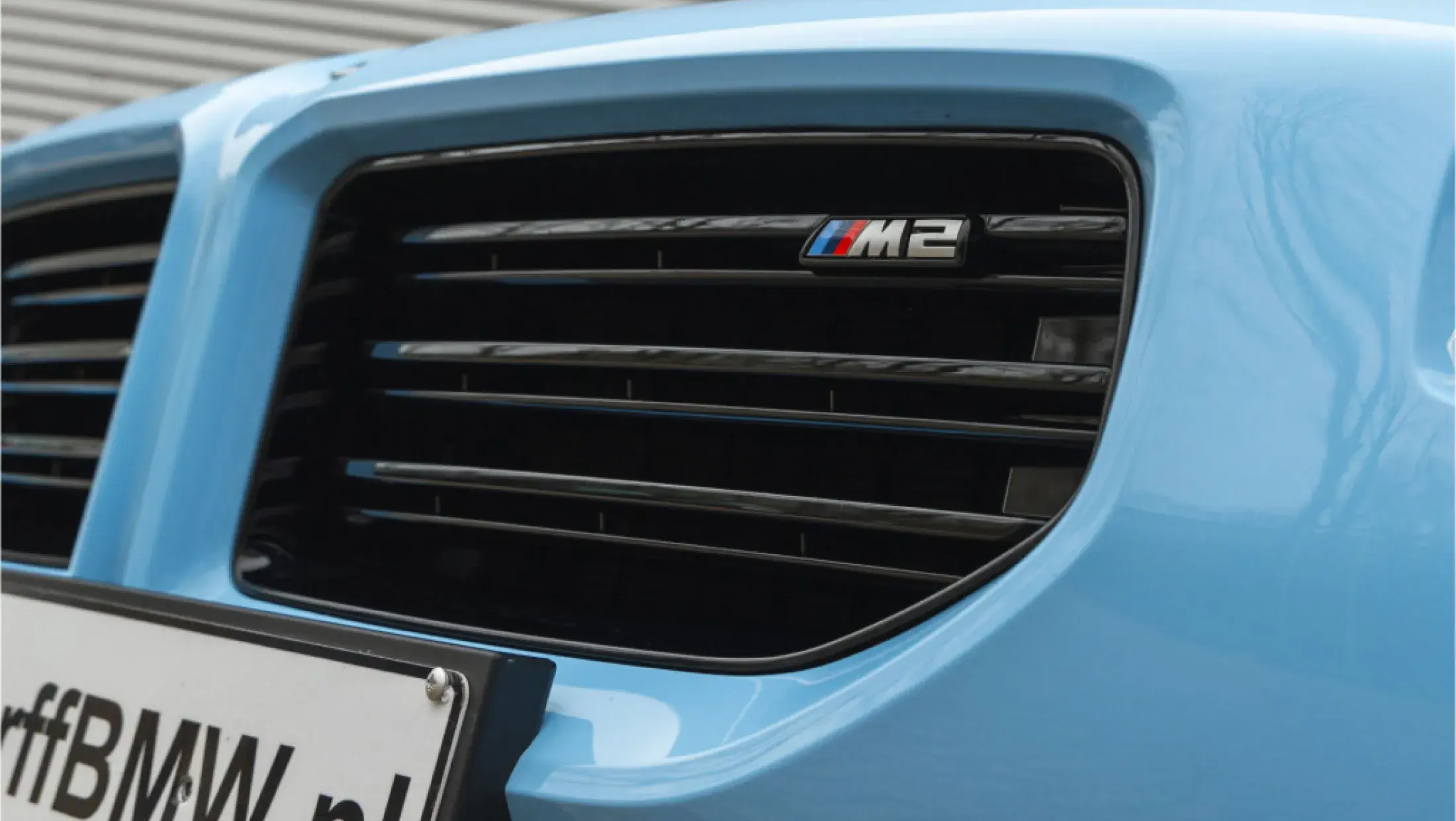 BMW M2 G87 Coupé Zandvoort Blauw metallic