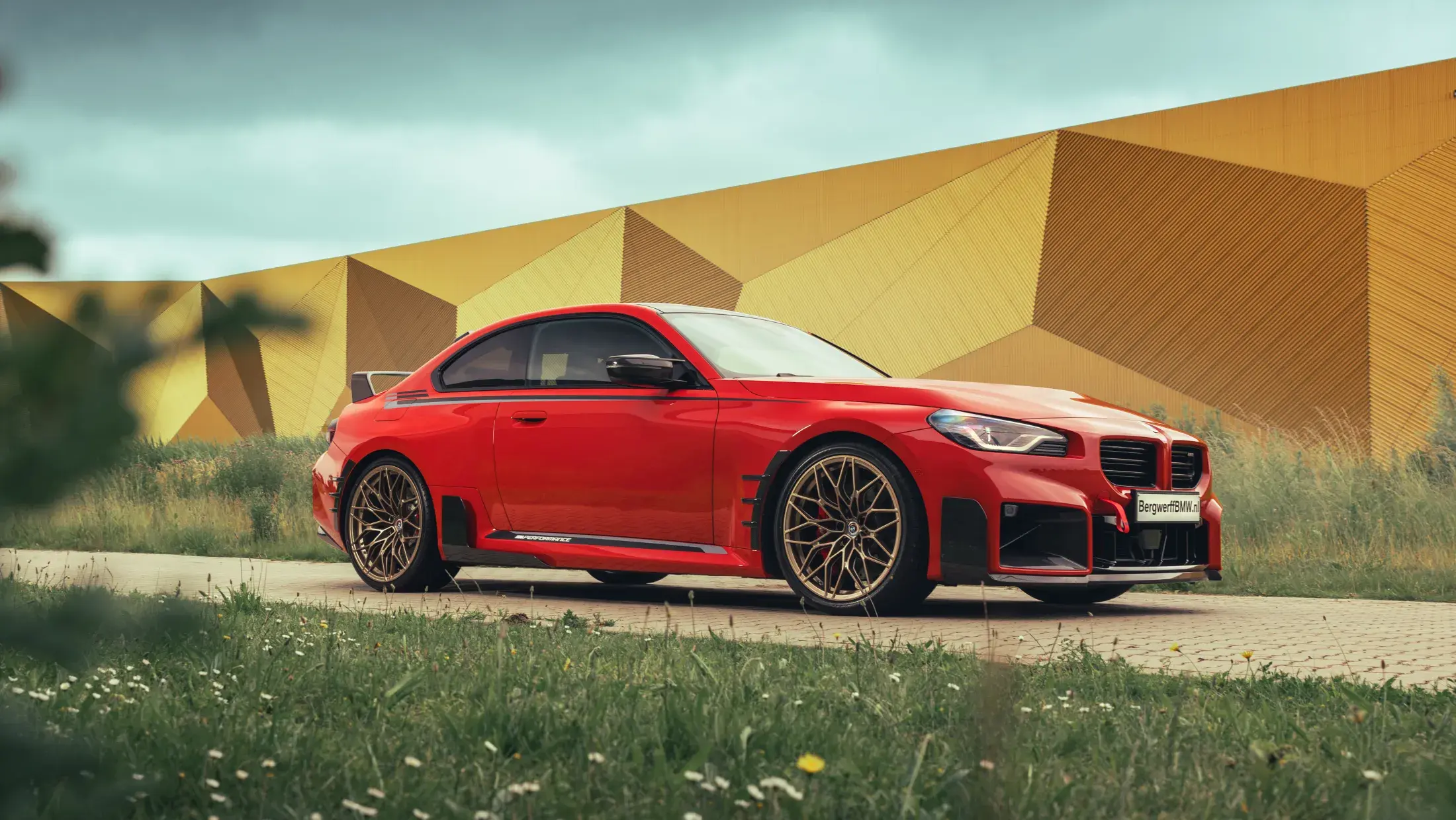 BMW M2 G87 Full M Performance Parts Toronto Red