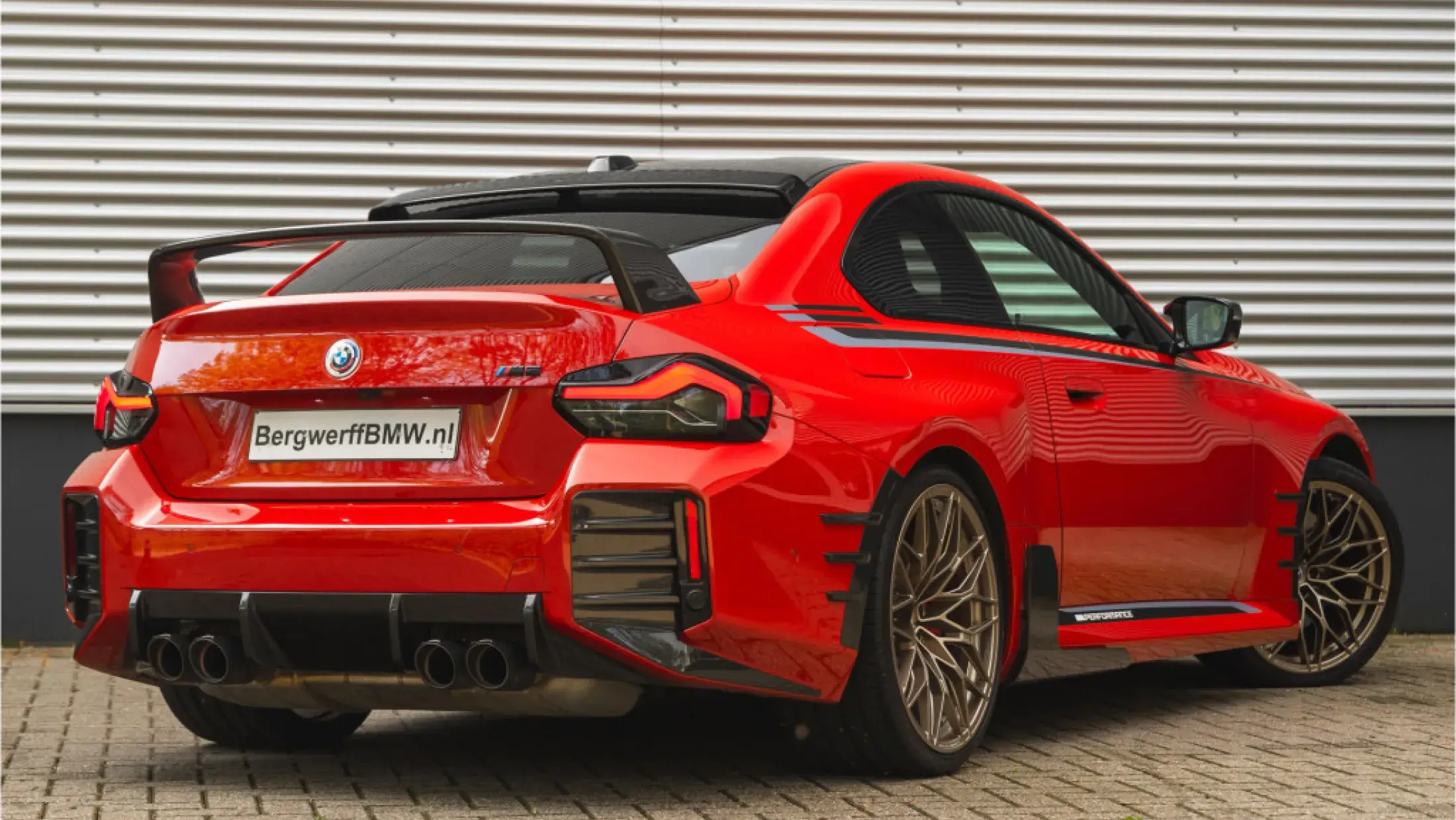 BMW M2 G87 Full M Performance Parts Toronto Red