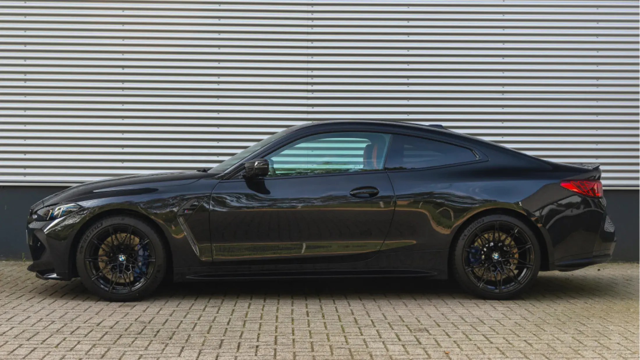 BMW M4 Competition Coupé G82 LCI Facelift Kyalami Orange Merino leder 