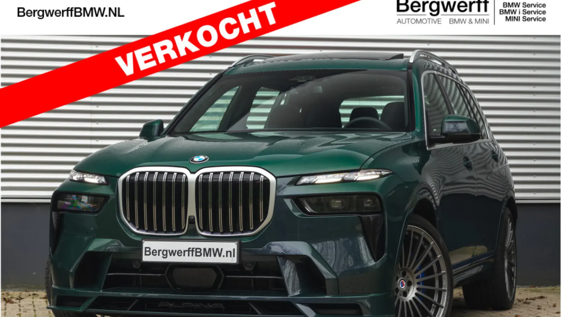 Alpina XB7 Individual Aurora Diamond Green BMW Individual Vollederausstattung Schwarz leder