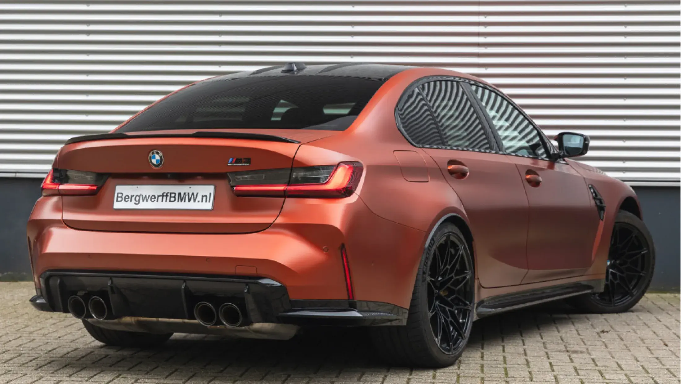 BMW M3 Competition Individual Frozen Orange G80 