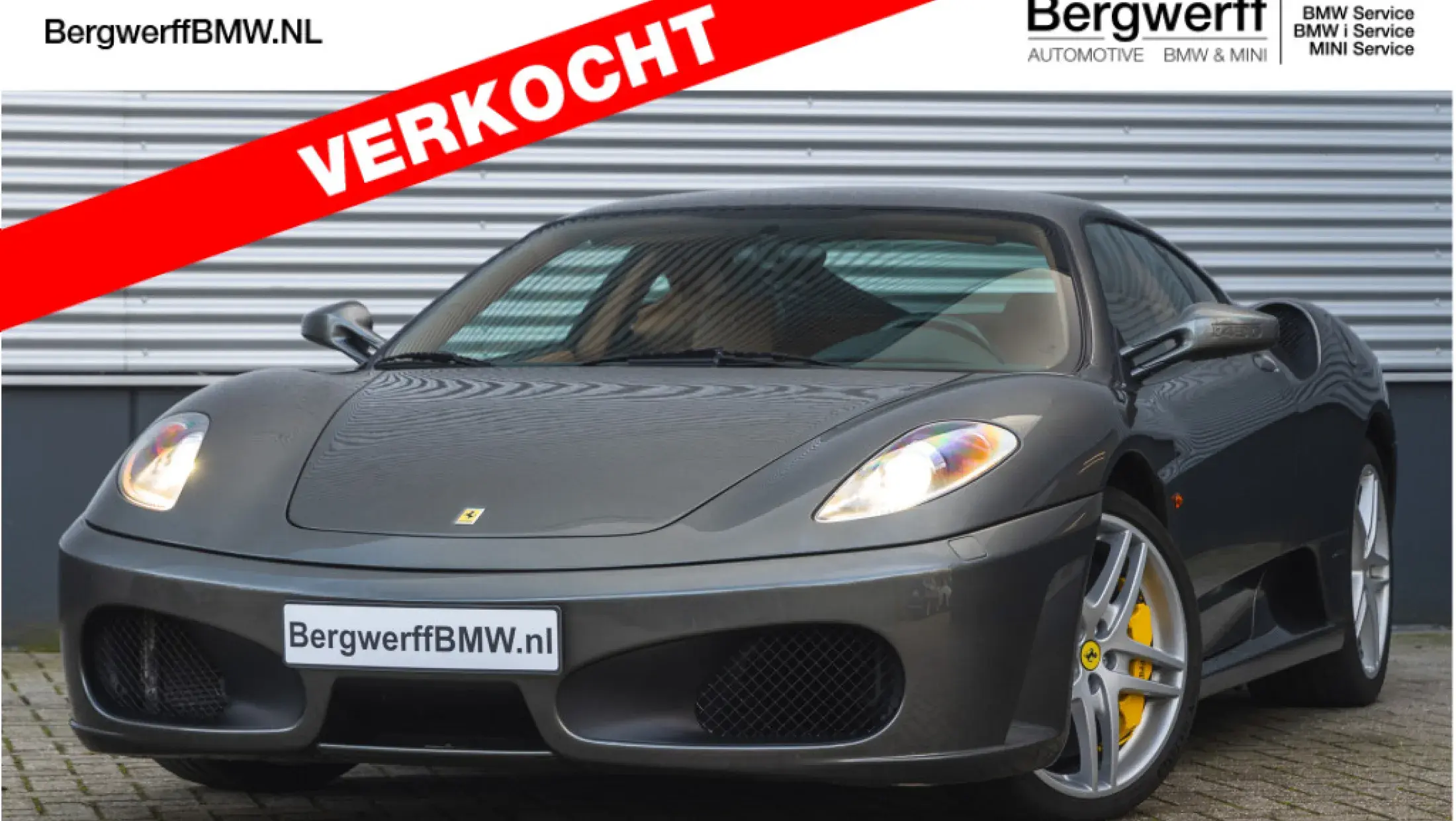 Ferrari F430 Grigio Silverstone Metallic F 136 E Manual Conversion