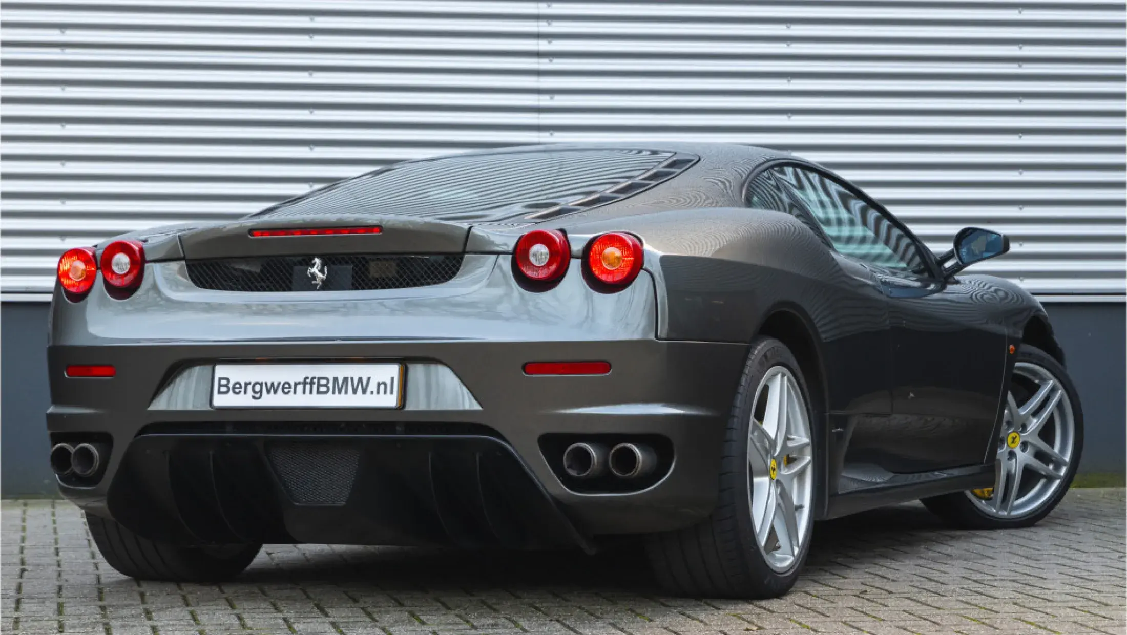 Ferrari F430 Grigio Silverstone Metallic F 136 E Manual Conversion