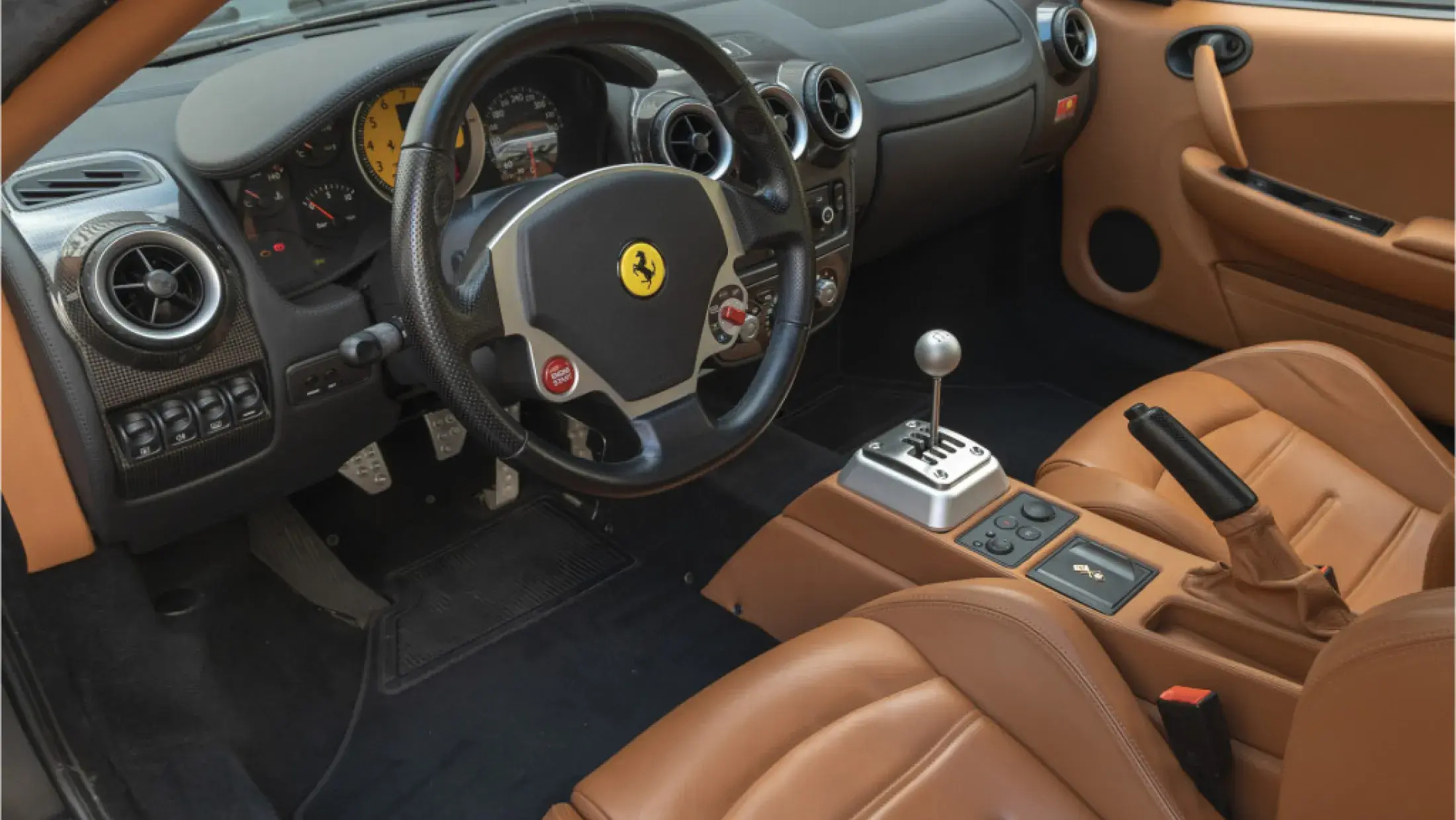 Ferrari F430 Grigio Silverstone Metallic F 136 E Manual Conversion