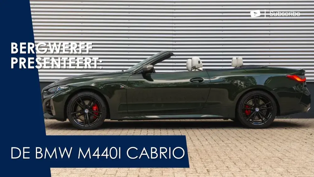 Bergwerff presenteert: Tom's testrit met de BMW M440i Cabrio