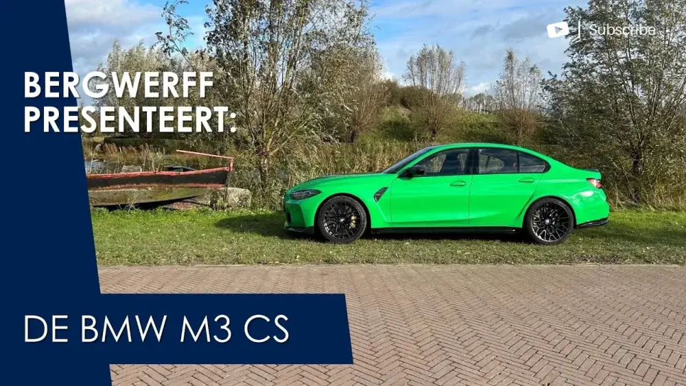 Bergwerff presenteert: de BMW G80 M3 CS