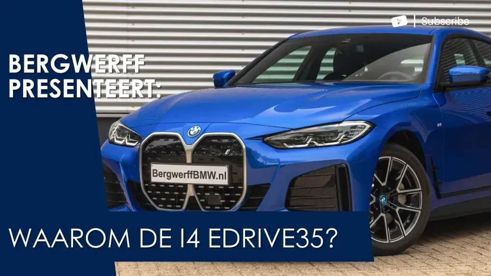 Bergwerff presenteert de BMW i4 eDrive35 Tom's testrit