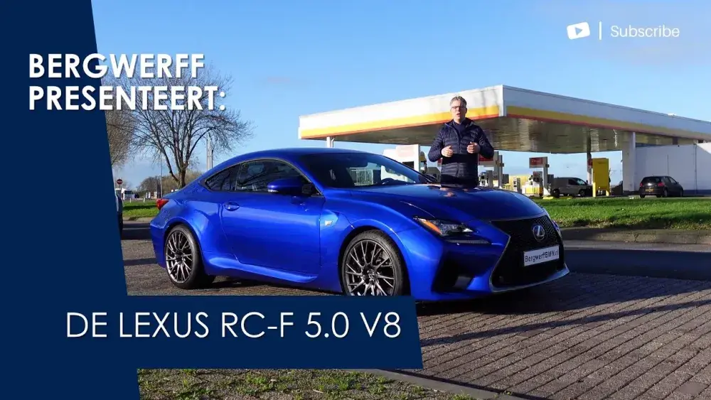 Lexus RC-F Blue