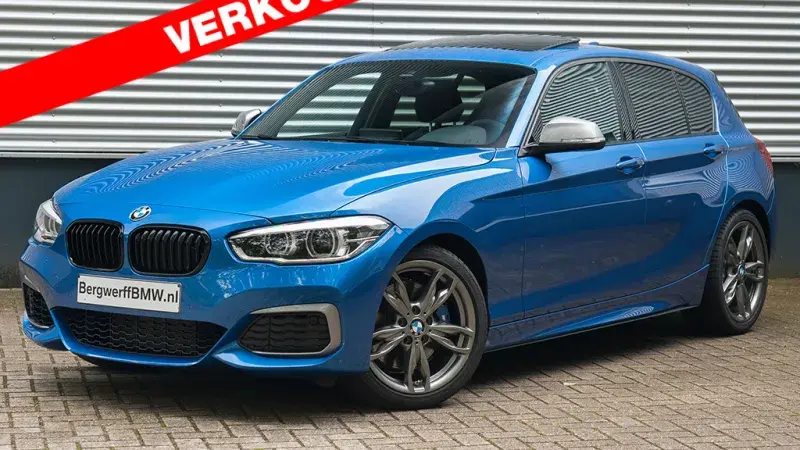 BMW 1-serie M140i 5-deurs xDrive M-Performance Estoril Blue II F20 Bergwerff