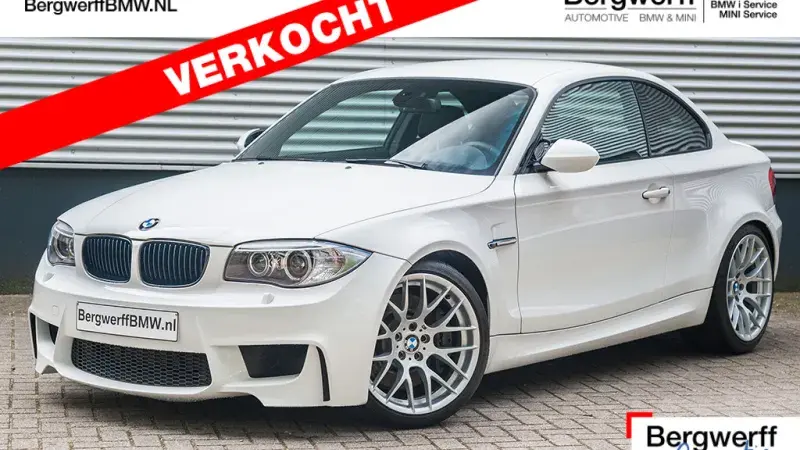 BMW 1M Coupe E82 Manual Handgeschakeld Boston Schwarz leder Sperre Bergwerff