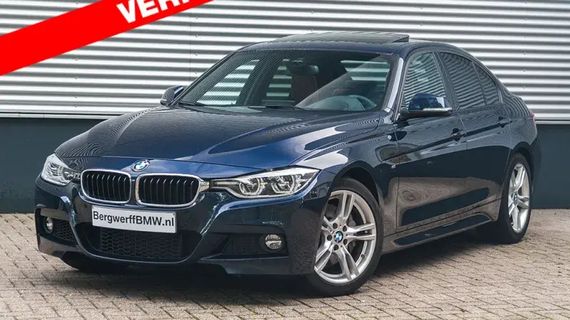 BMW 340i Sedan H6 Manual Individual Imperial Blue erweiterte amarobraun F30 LCI Bergwerff