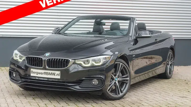 BMW 440i Cabrio F33 Saphir Zwart Dakota Schwarz High Executive Bergwerff