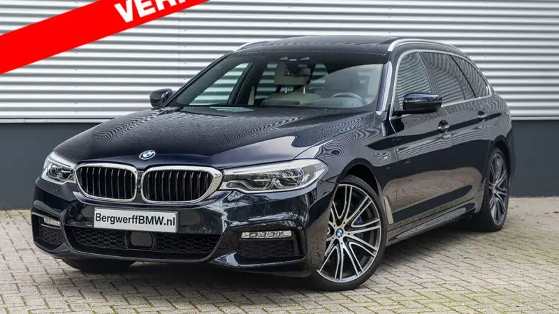 BMW 540i Touring xDrive M-Sport Carbon Black Dakota Elfenbeinweiss G31 Bergwerff