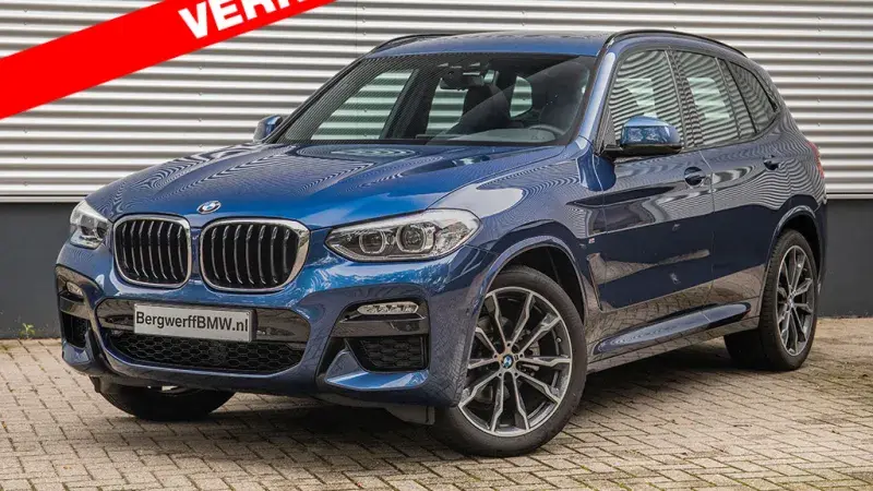 BMW X3 xDrive 20i High Executive M-Sport Phytonicblau G01 Bergwerff