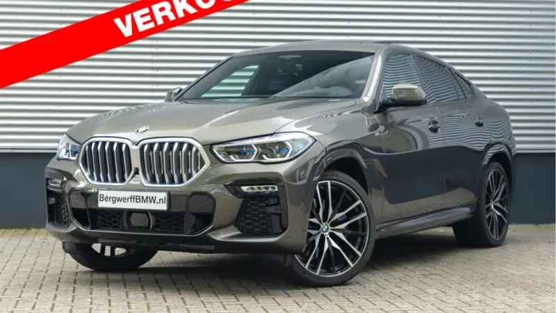 BMW X6 xDrive40i Manhattan metallic Leder Vernasca design Schwarz G06 Bergwerff