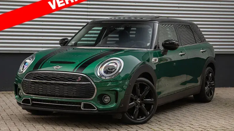 MINI Clubman Cooper S 2.0 F54 Britisch Racing Green Black Pearl Carbon Black Bergwerff