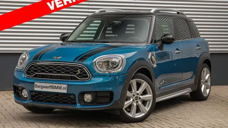 MINI Cooper Countryman SE All4 Island Blue F60 Bergwerff