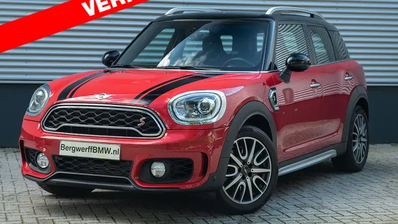 MINI Countryman 2.0 Cooper S chili JCW dinamica f60 Chili red handgeschakeld Manual Bergwerff