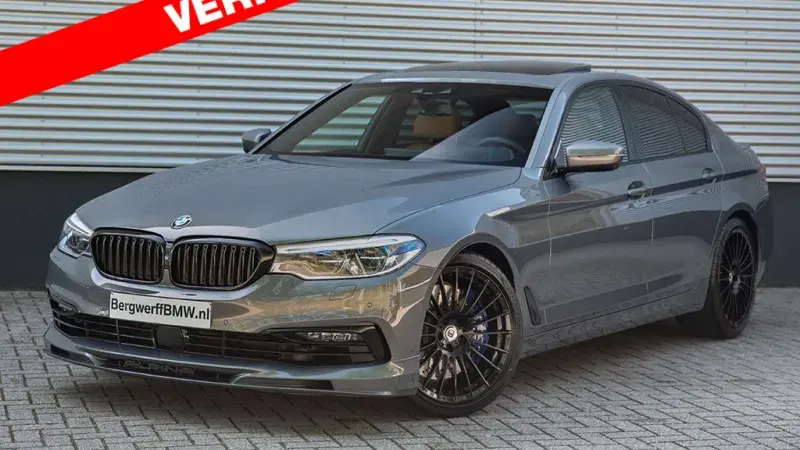 ALPINA B5 Bi-Turbo iDrive 7 Stratus Grau Metallic G30 Bergwerff