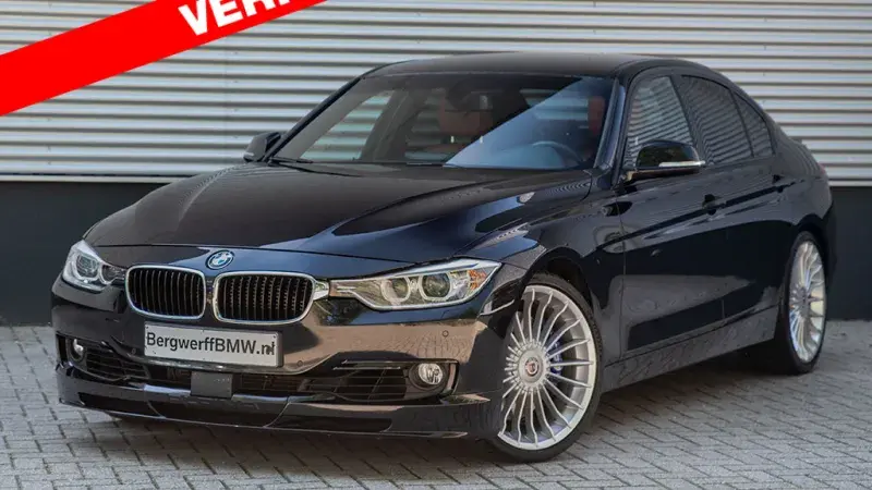 BMW 3-serie ALPINA B3 Bi-Turbo Allrad LAVALINA II Volleder Saphirschwarz F30 Bergwerff