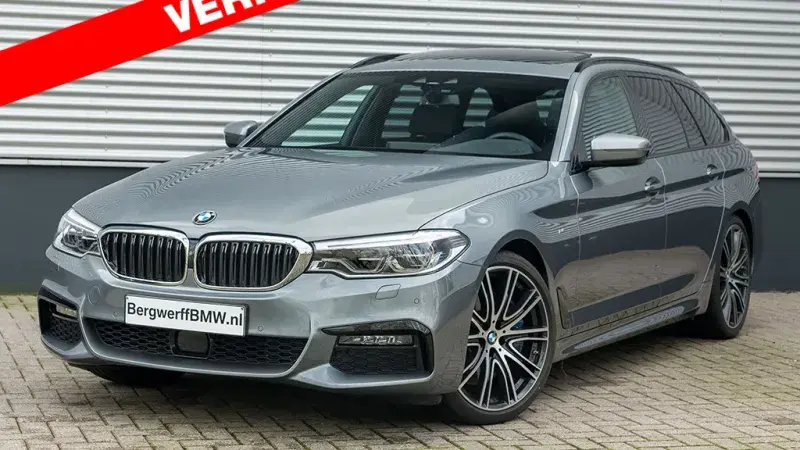 BMW 540i Touring xDrive High Executive M-Sport Bluestone metallic G31 Bergwerff