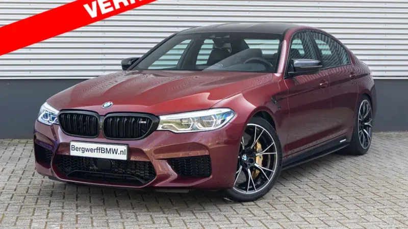 BMW M5 Competition Individual Indianapolis Red F90 Bergwerff