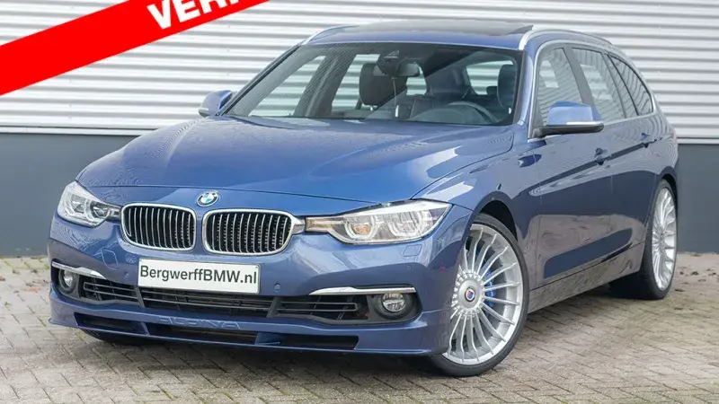 ALPINA B3 Touring Allrad Facelift F31 LCI Alpina Blue Metallic BMW Individual erweiterte Lederausstattung Schwarz