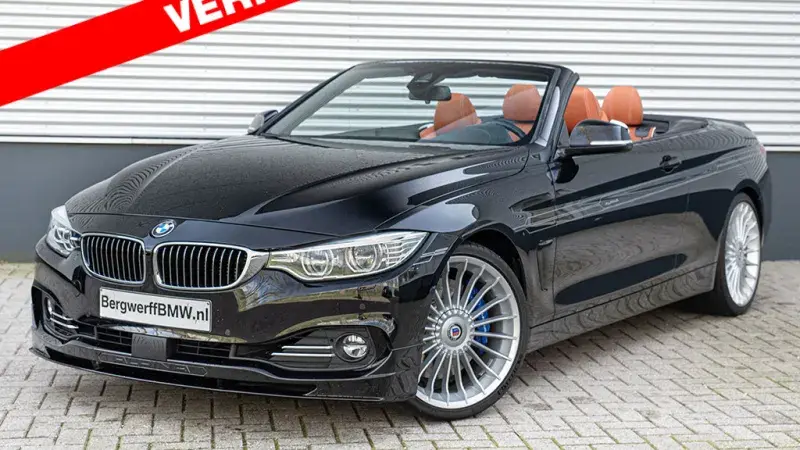 ALPINA B4 Cabrio F33 Jet Black BMW Individual erw. Lederausstattung Goldbraun Bergwerff