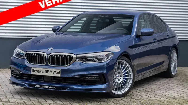 ALPINA B5 Biturbo Alpina bule metallic G30 Exklusivleder 'Nappa' Schwarz Sedan Bergwerff