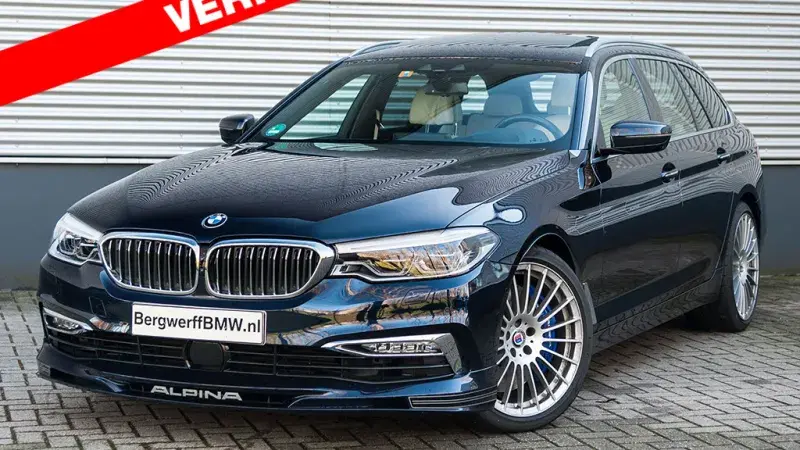 ALPINA B5 Touring Bi-Turbo Imperial Blue Pearl Exklusivleder Nappa Elfenbeinwei Elfenbeinweiss G31