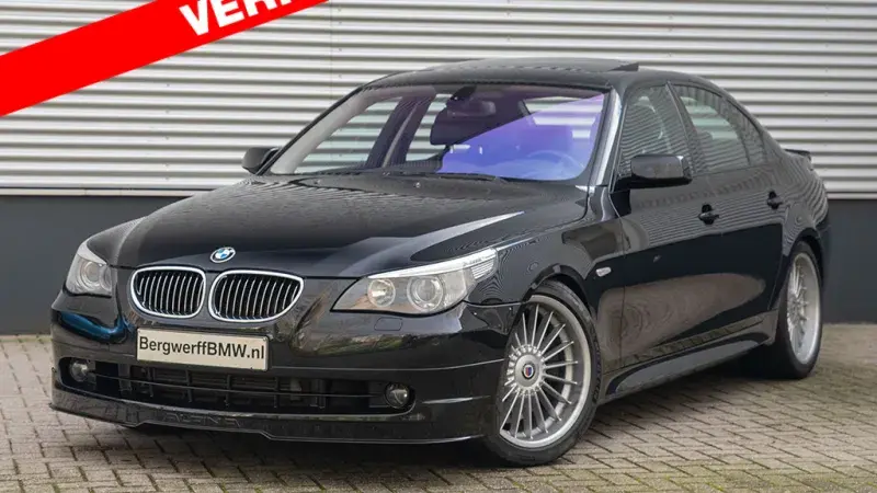 ALPINA B5 Youngtimer E60 Sedan Saphir Zwart 2005 Bergwerff Gorinchem