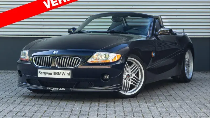 ALPINA Roadster S Cabrio E85 Handgeschakeld Manual Oregon schwarz leder 2004 Bergwerff