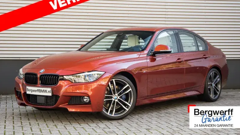 BMW 320d Individual erweiterte Lederausstattung Opalwei Sunset Orange Metallic F30