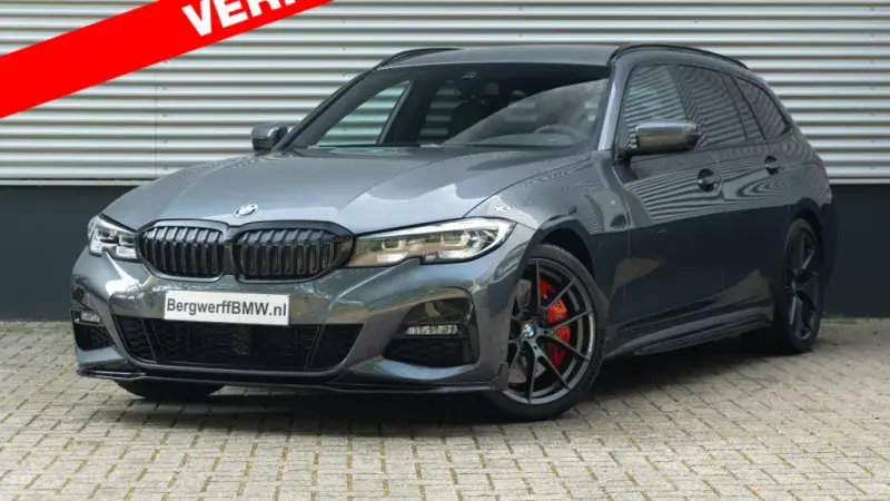 BMW 320i Touring G21 M Performance Mineral Grau Alcantara Sensatec Schwarz