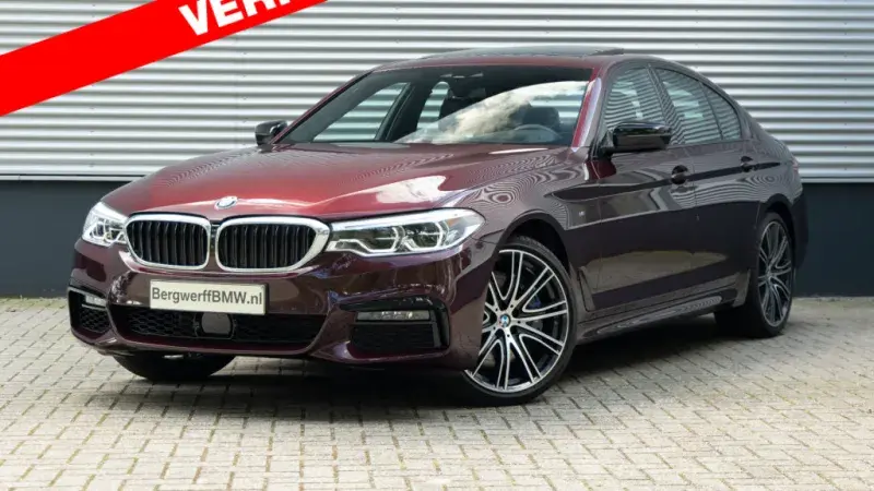 BMW 540i Sedan Individual Special Request Barbera Rot Metallic G30 Exklusivleder Nappa Schwarz