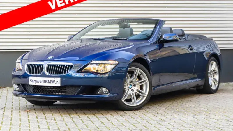 BMW 650i Cabrio Deep Sea Blue Tiefsee E64 Individual Audio High Executive Bergwerff