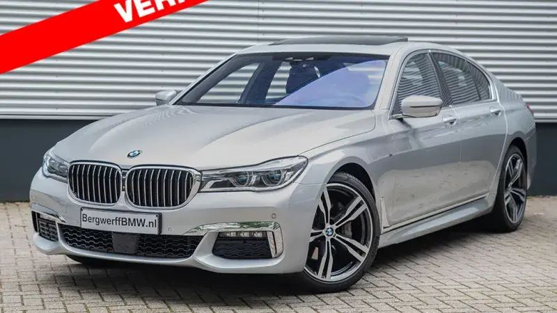 BMW 740d xDrive High Executive Glaciersilver Metallic Exklusivleder Nappa G11 Bergwerff