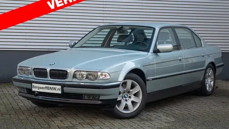 BMW 750iL E38 Glacier Green Metallic Volleder Montana Englischgrun Last of line 2001 Bergwerff