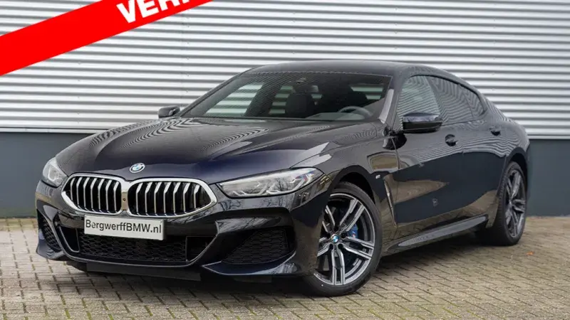 BMW 840i Gran Coupe G16 BMW Individual uitgebreid lederen bekleding Merino Schwarz Bergwerff