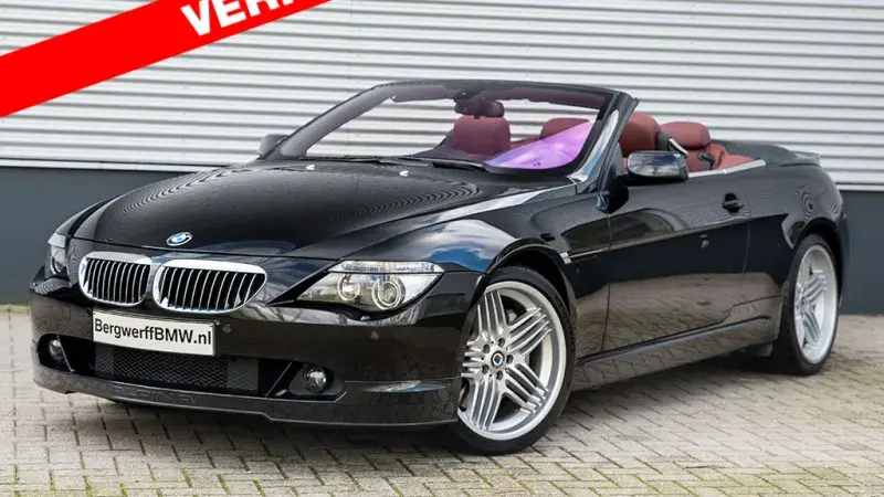 BMW ALPINA B6 Cabrio Blacksafier E64 Bergwerff