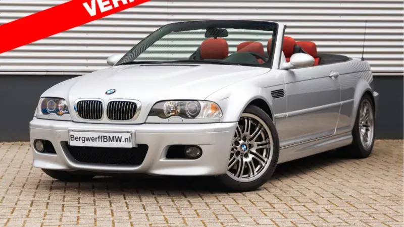 BMW E46 M3 Cabrio Titan Silver Leder Nappa Spirit Imolarot Handgeschakeld manual Classic