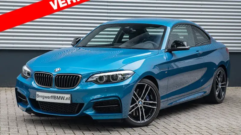 BMW M240i Long Beach Blue F22 Bergwerff