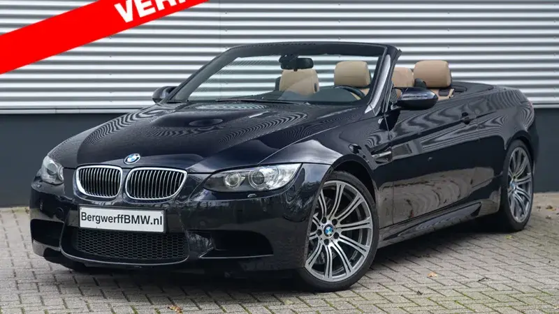 BMW M3 Cabrio E93 Volleder Jerez Black Pearl Erweiterte Lederausstattung Novillo Bambusbeige