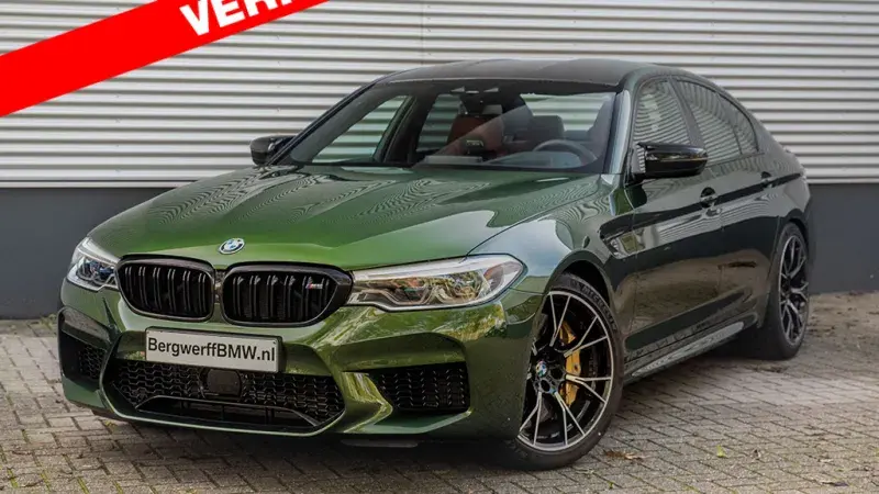 BMW M5 Competition Individual Verde Ermes G30 Volleder Merino Aragonbraun Carbon Brakes 2020