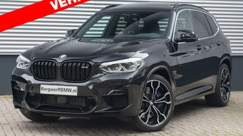 BMW X3 M Competition Saphir zwart SUV F97 Bergwerff