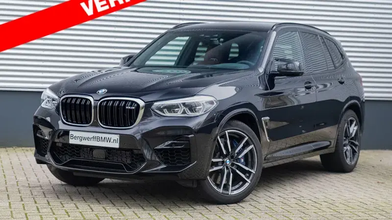 BMW X3 M F97 BMW Individual uitgebreid lederen bekleding Tartufo stiksel Schwarz