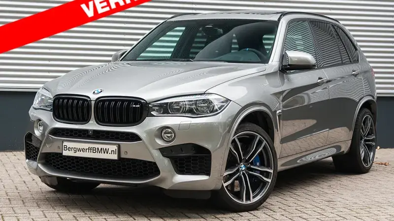 BMW X5 M Donington Grau Metallic Volleder Merino Schwarz F85 2016 SUV Bergwerff