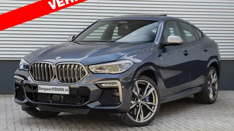 BMW X6 M50i High Executive Arcticgrau Metallic Leder Vernasca Design Coffee G06 Bergwerff